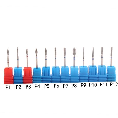 Diamond Rotate Electric Nail Drill Bits Pedicure Manicure Cleaning Nail File Cuticle Cutter Bur