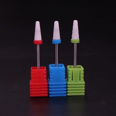 High Quality Factory Price Metal Carbide Nail File Drill Bit Umbrella Ceramic Nail Drill Bits